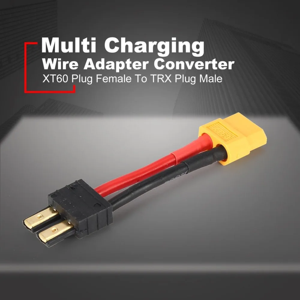 XT60 Plug Female To TRX Plug Male Connector Connector Adapter Cable Converter Multi Charging Plug Cable for RC Quadcopter
XT60 Plug Female To TRX Plug Male Connector Connector Adapter Cable Converter Multi Charging Plug Cable for RC Quadcopter