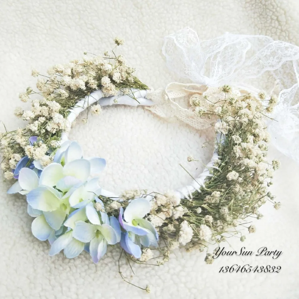 Free shipping preserved baby breath tiara Barn wedding bride's girl headwear crowns Lace inspred party head wearing decorations
Free shipping preserved baby breath tiara Barn wedding bride's girl headwear crowns Lace inspred party head wearing decorations