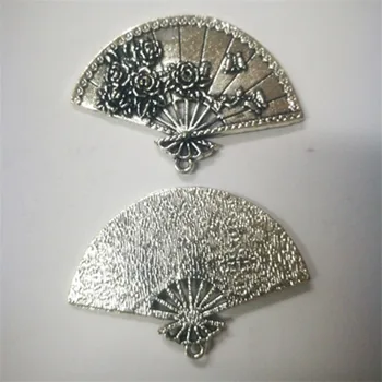 NCRHGL DIY Craft Antique Silver Engraving Flower Fan Pendants For Earrings Bracelet Necklace Charm Jewelry Findings 55x38mm 5pcs
NCRHGL DIY Craft Antique Silver Engraving Flower Fan Pendants For Earrings Bracelet Necklace Charm Jewelry Findings 55x38mm 5pcs