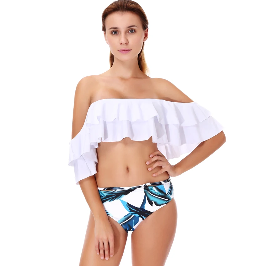 LELINTA Flouncing Swimsuit Push Up Bathing Suit Sexy Women High Waist Swimwear Off Shoulder Swimming Suits Strapless Bikini Set
LELINTA Flouncing Swimsuit Push Up Bathing Suit Sexy Women High Waist Swimwear Off Shoulder Swimming Suits Strapless Bikini Set