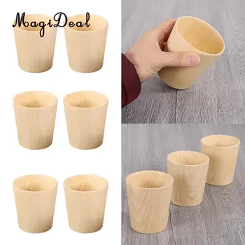 MagiDeal Set of 6 Traditional Wooden Cup for Water, Tea, Drinks, Coffee - 270ml - Natural and Elegant
MagiDeal Set of 6 Traditional Wooden Cup for Water, Tea, Drinks, Coffee - 270ml - Natural and Elegant