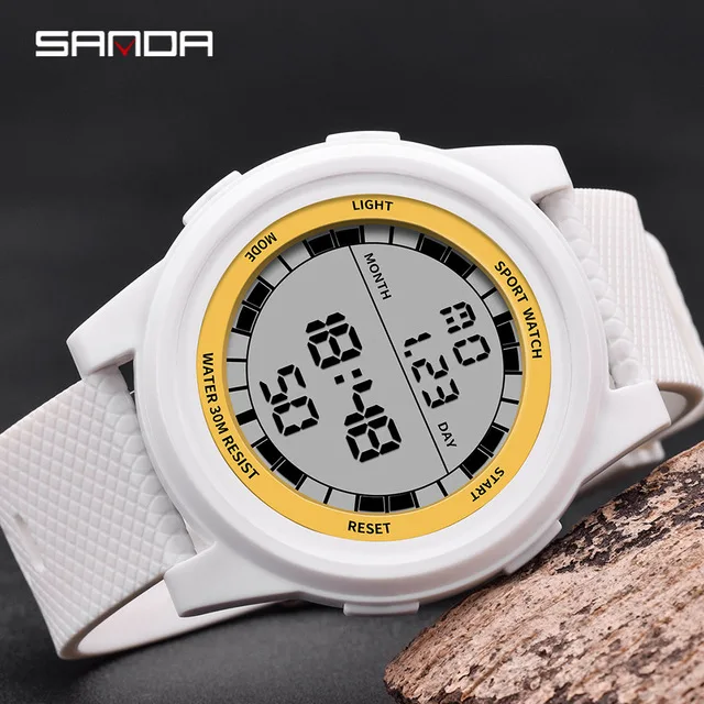 SANDA Super Slim Digital Watch Men Waterproof Led Electronic Men's Watches Ultra Thin Military Watches Relogio Masculino New 365
SANDA Super Slim Digital Watch Men Waterproof Led Electronic Men's Watches Ultra Thin Military Watches Relogio Masculino New 365