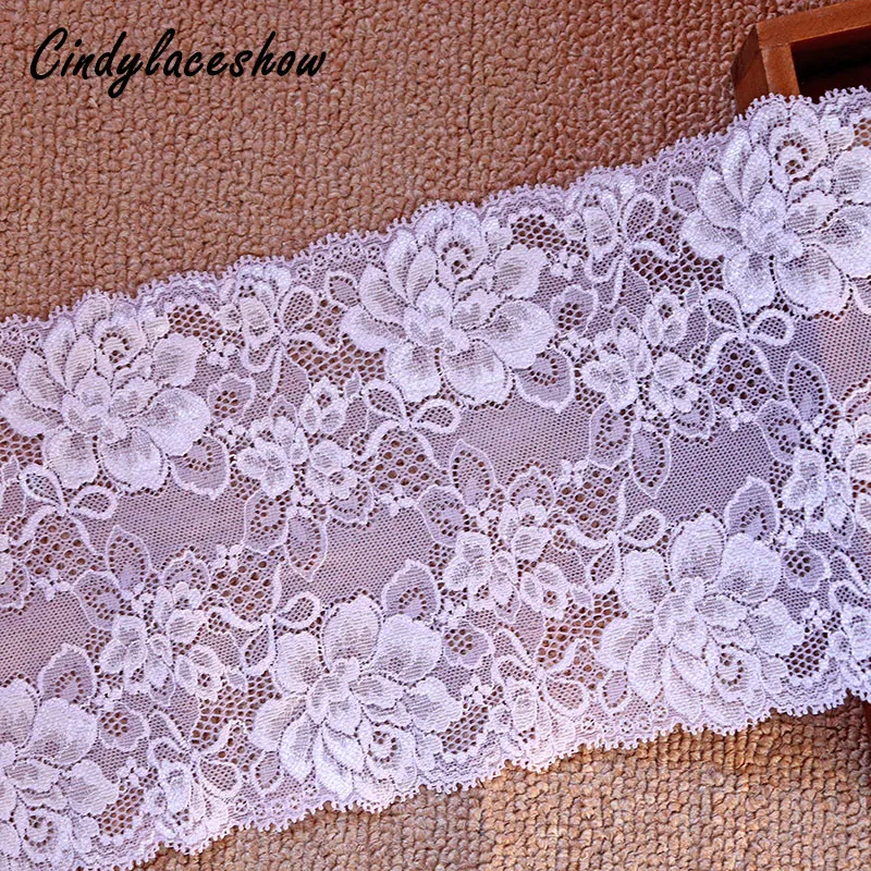 16.5cm Width Apparel Stretch Elastic Lace Trims Ribbon Purple Sewing Lace Fabrics Underwear Garment Clothes Bra Accessories DIY
16.5cm Width Apparel Stretch Elastic Lace Trims Ribbon Purple Sewing Lace Fabrics Underwear Garment Clothes Bra Accessories DIY