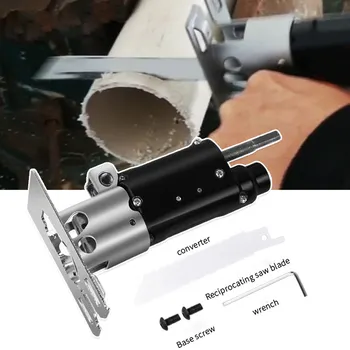 Portable Electric Drill Modified Chainsaw Reciprocating Saw Household Sabre Saw Modified Jig Saw Woodworking Cutting
Portable Electric Drill Modified Chainsaw Reciprocating Saw Household Sabre Saw Modified Jig Saw Woodworking Cutting