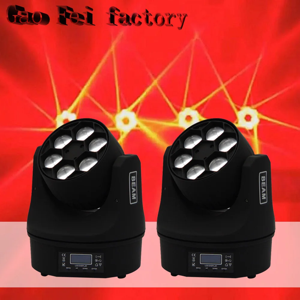 Beam 6x15W Bees Eyes RGBW 4IN1 Wash LED Moving Head Light 11/14 For DJ (2pcs/lot)
Beam 6x15W Bees Eyes RGBW 4IN1 Wash LED Moving Head Light 11/14 For DJ (2pcs/lot)