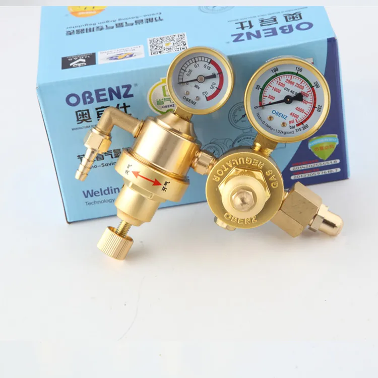 All copper drop resistance, gas saving type Argon valve , Argon Regulator OBZ-015
All copper drop resistance, gas saving type Argon valve , Argon Regulator OBZ-015