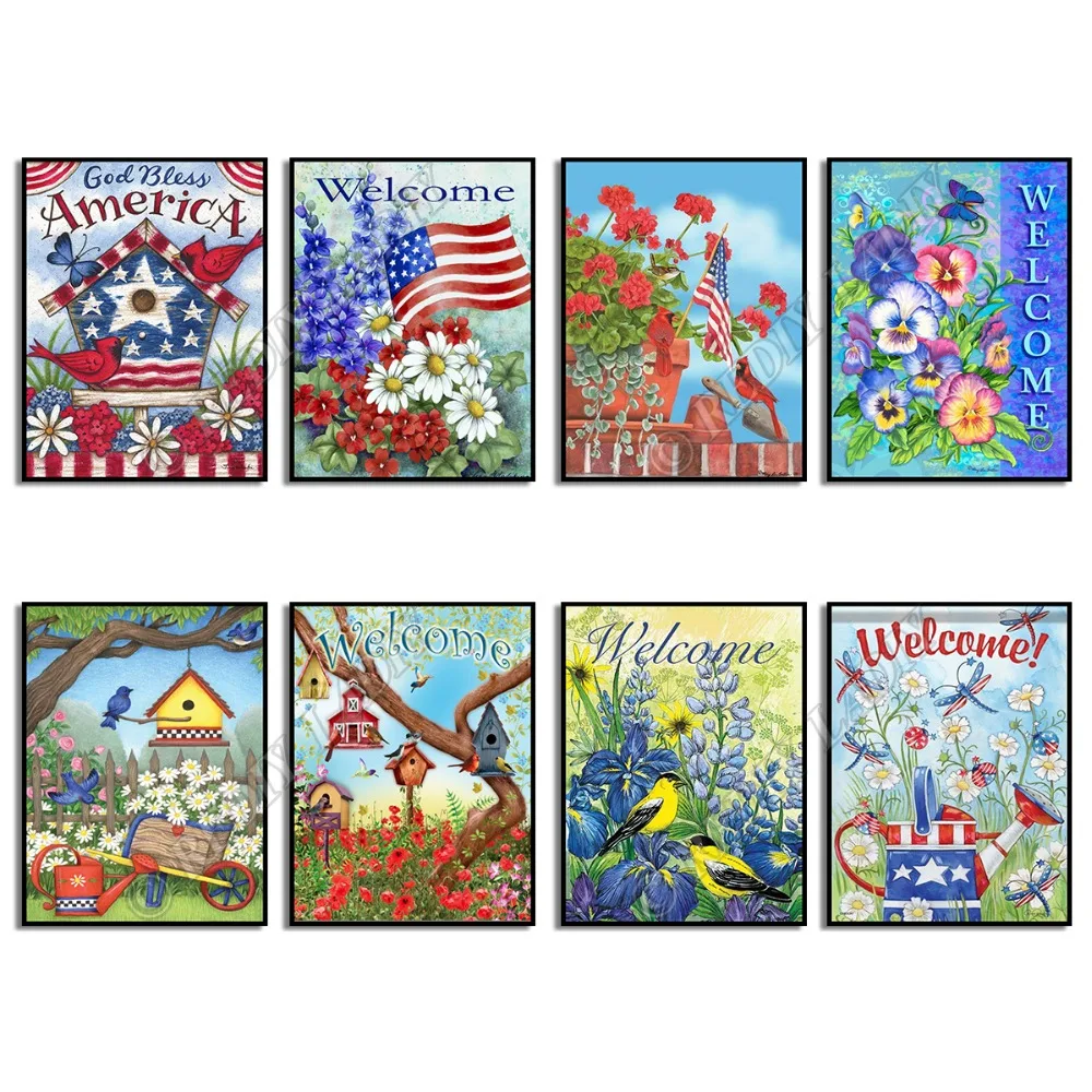 Full Square / Round Diamond Painting Crystal Mosaic God Bless America Diamond Embroidery Bead Cross Stitch Pixel Hobby & Crafts
Full Square / Round Diamond Painting Crystal Mosaic God Bless America Diamond Embroidery Bead Cross Stitch Pixel Hobby & Crafts