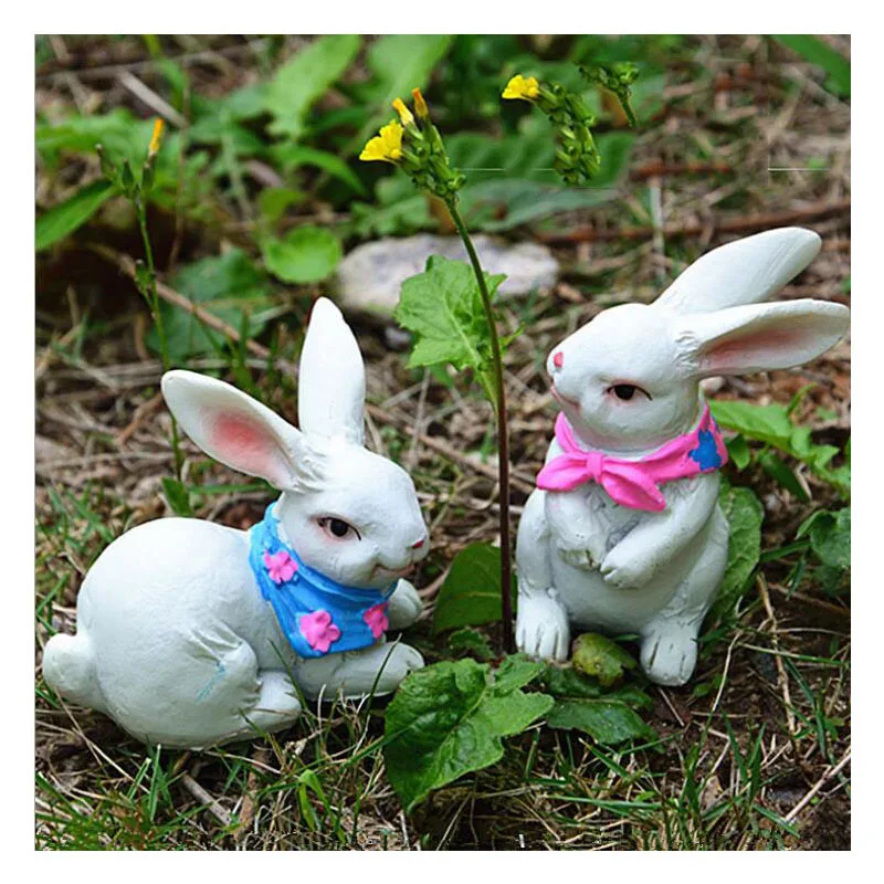 Outdoor Garden Simulation Animal Sculpture Resin Cute Rabbit Small Ornaments Crafts Courtyard Villa Park Furnishing Decoration
Outdoor Garden Simulation Animal Sculpture Resin Cute Rabbit Small Ornaments Crafts Courtyard Villa Park Furnishing Decoration