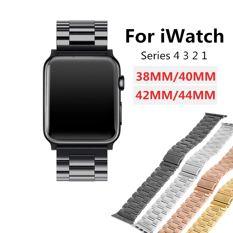 For Apple Watch Band 42/44mm Stainless Steel Bracelet Buckle Strap Clip Adapter for Apple Watch iWatch Band 38/40mm Watchstrap
For Apple Watch Band 42/44mm Stainless Steel Bracelet Buckle Strap Clip Adapter for Apple Watch iWatch Band 38/40mm Watchstrap