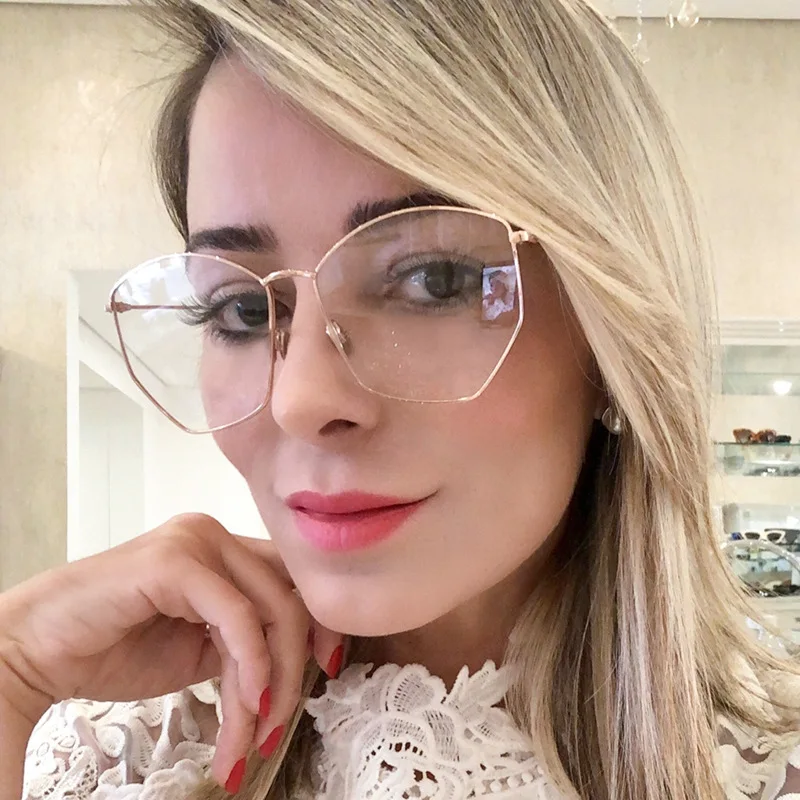 2019 Simple Retro Polygonal Glasses Frame Men Women Clear Lens Myopia Glasses Spectacles Sunglasses Women Adjustable Nose Pad
2019 Simple Retro Polygonal Glasses Frame Men Women Clear Lens Myopia Glasses Spectacles Sunglasses Women Adjustable Nose Pad