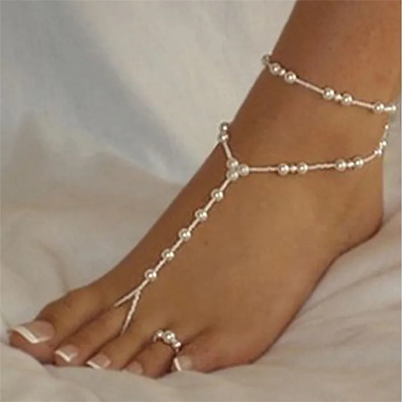 2pcs Vintage Imitation pearls Anklet Women Bohemia Foot Beads Boho Ankle Bracelet cheville Boho Toe Beach Jewelry
2pcs Vintage Imitation pearls Anklet Women Bohemia Foot Beads Boho Ankle Bracelet cheville Boho Toe Beach Jewelry