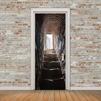 3D Stones Stairs Creative DIY Self-adhesive Door Sticker Wallpaper Living Room Bedroom Waterproof Wall Papers Home Decoration
3D Stones Stairs Creative DIY Self-adhesive Door Sticker Wallpaper Living Room Bedroom Waterproof Wall Papers Home Decoration