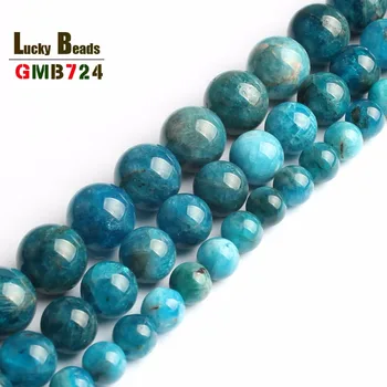A+ Natural Beads 6mm/8mm/10mm Fine Round Blue Apatite Stone Beads For Jewelry Making Bracelet Necklace Strand Pick Size 15inches
A+ Natural Beads 6mm/8mm/10mm Fine Round Blue Apatite Stone Beads For Jewelry Making Bracelet Necklace Strand Pick Size 15inches