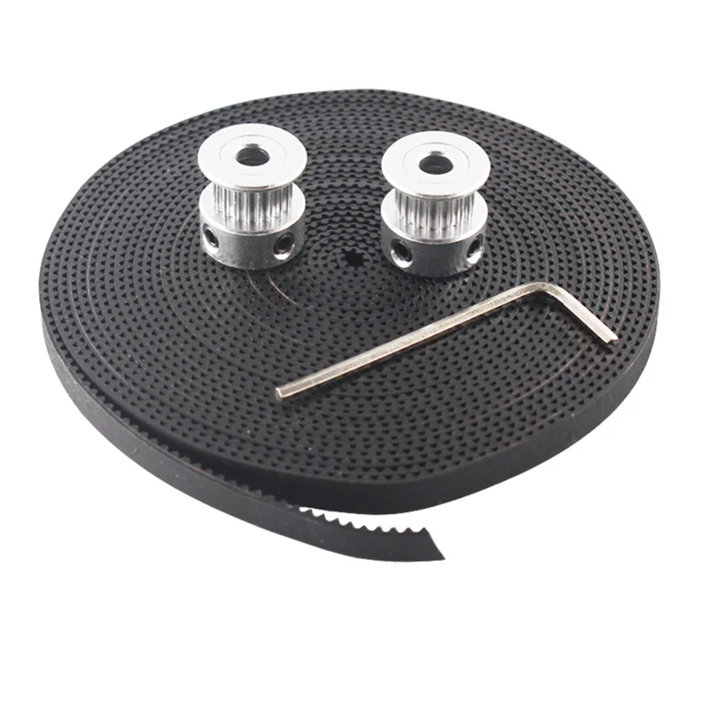 Hot 3D Printer Parts Accessory 2pcs GT2 16teeth 16 teeth Timing Alumium Pulley Bore 5mm Width 6mm With 2meters 2m 6mm GT2 Belt
Hot 3D Printer Parts Accessory 2pcs GT2 16teeth 16 teeth Timing Alumium Pulley Bore 5mm Width 6mm With 2meters 2m 6mm GT2 Belt