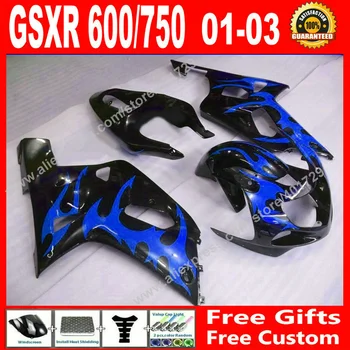 7 gift Fairings for bodywork SUZUKI GSXR 2001 2002 2003 new black with blue 600 750 gsxr600 gsxr750 01 02 03 fairing kits BK06
7 gift Fairings for bodywork SUZUKI GSXR 2001 2002 2003 new black with blue 600 750 gsxr600 gsxr750 01 02 03 fairing kits BK06