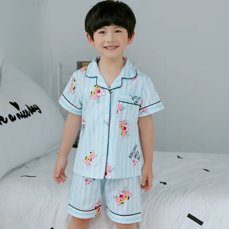 Boys Silk Pajamas 2019 Summer Short Sleeve Children's Clothing Girl Sleepwear Underwear Suit Girls Pyjamas Sets for Kids nai635
Boys Silk Pajamas 2019 Summer Short Sleeve Children's Clothing Girl Sleepwear Underwear Suit Girls Pyjamas Sets for Kids nai635