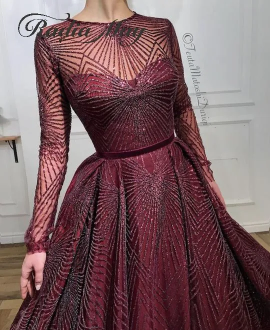 Glitter Sequin Burgundy Long Sleeves Arabic Evening Dress 2019 Long Dubai Prom Dresses Muslim Kaftan Women Formal Party Gowns
Glitter Sequin Burgundy Long Sleeves Arabic Evening Dress 2019 Long Dubai Prom Dresses Muslim Kaftan Women Formal Party Gowns
