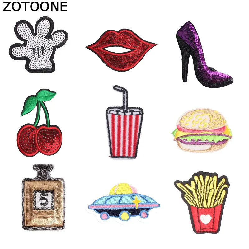 ZOTOONE Iron on Patches for Clothing Sequin Applique for Clothes Animal Beaded Applique Embroidery Flower Decoration Diy Cute E
ZOTOONE Iron on Patches for Clothing Sequin Applique for Clothes Animal Beaded Applique Embroidery Flower Decoration Diy Cute E