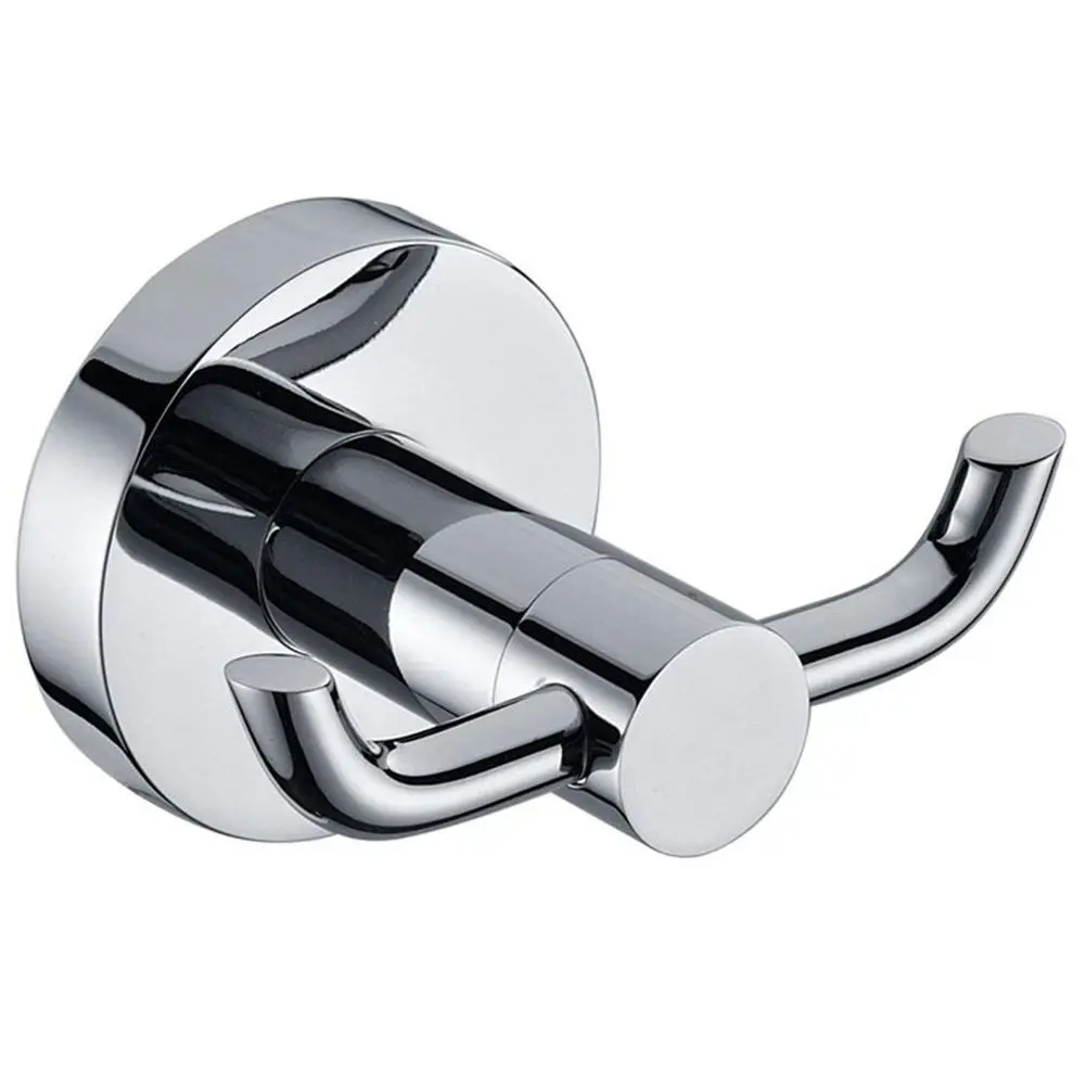 NEW Hot 5cmx6cmx8cm Stainless Steel Towel Holder Bathroom Robe 2 Hook Hat Clothes Wall Door Hanger Silver
NEW Hot 5cmx6cmx8cm Stainless Steel Towel Holder Bathroom Robe 2 Hook Hat Clothes Wall Door Hanger Silver