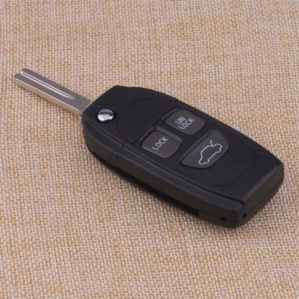 CITALL 3 Buttons Flip Car Remote Key Shell Case Fob Uncut Blade Replacement fit for Refit VOLVO S40 V40 S60 S80 XC70 850 960
CITALL 3 Buttons Flip Car Remote Key Shell Case Fob Uncut Blade Replacement fit for Refit VOLVO S40 V40 S60 S80 XC70 850 960