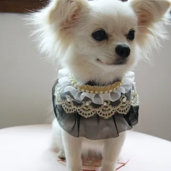 Summer Dog Cat Cute Collar Necklace, Kitten Puppy Girl Costume Decor Lace Princess Neck Bandanas With Pearls
Summer Dog Cat Cute Collar Necklace, Kitten Puppy Girl Costume Decor Lace Princess Neck Bandanas With Pearls