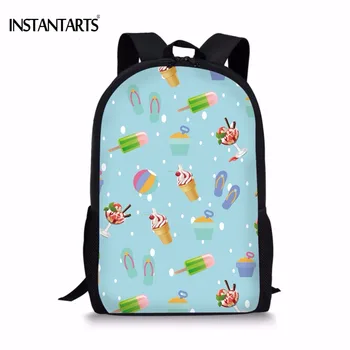 INSTANTARTS Cute Ice Cream Print School Bags for Teen Girls Lovely Primary School Students Bookbags Casual Lap Top Kids Backpack
INSTANTARTS Cute Ice Cream Print School Bags for Teen Girls Lovely Primary School Students Bookbags Casual Lap Top Kids Backpack
