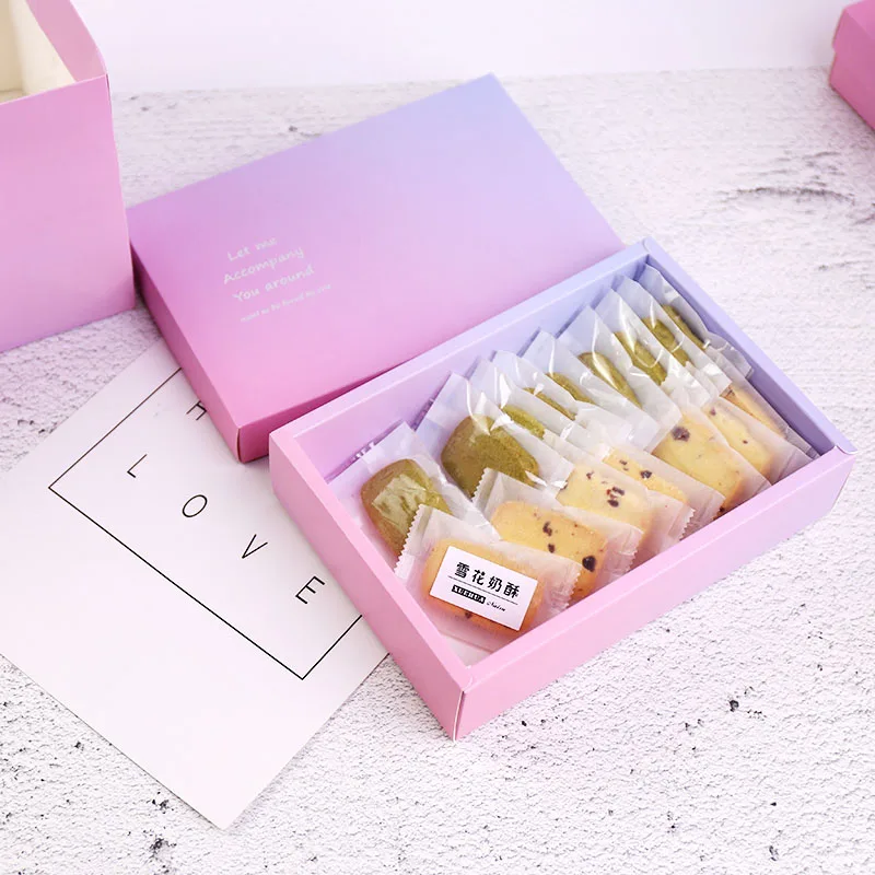 1 шт. Упаковка подарочные коробки градиентный цвет 63 г желток четкая упаковка Xuemei