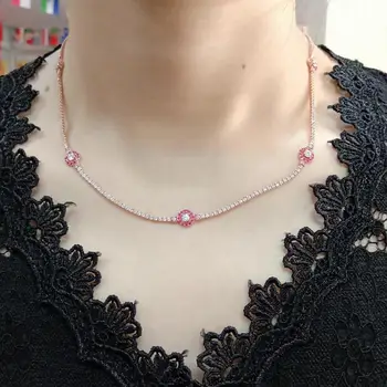 TKJ Fashion Love Heart Necklace 925 Sterling Silver Cubic Zirconia Long Chain Necklace For Women Party Wedding Jewelry Best Gift
TKJ Fashion Love Heart Necklace 925 Sterling Silver Cubic Zirconia Long Chain Necklace For Women Party Wedding Jewelry Best Gift