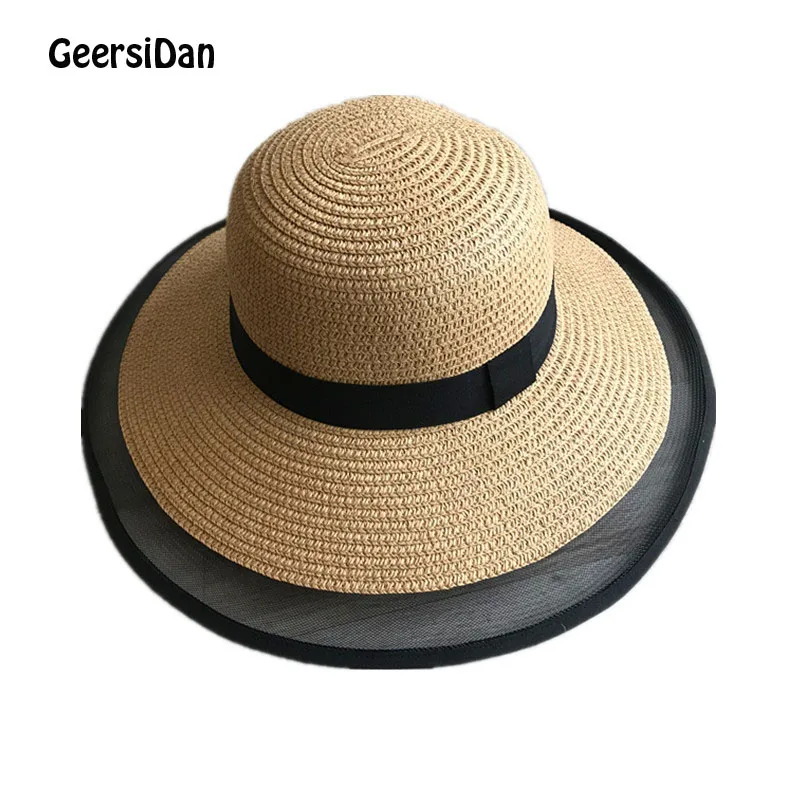 GEERSIDAN 2019 Hot Sale Round Top Raffia Wide Brim Straw Hats Summer Sun Hats for Women With Leisure Beach Hats Lady Flat Gorras
GEERSIDAN 2019 Hot Sale Round Top Raffia Wide Brim Straw Hats Summer Sun Hats for Women With Leisure Beach Hats Lady Flat Gorras