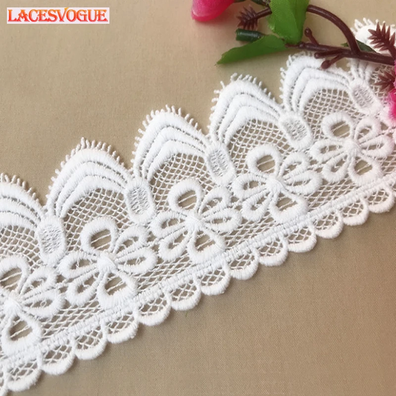 19yards 6cm Cotton embroidery lace fabric Garment needlework sewing Patchwork DIY Handmade accessories Clothes decoration 754
19yards 6cm Cotton embroidery lace fabric Garment needlework sewing Patchwork DIY Handmade accessories Clothes decoration 754