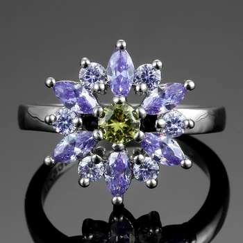 Light Purple Flower Jewelry Rings For Women Luxury Spinel 925 Sterling Silver Ring Fashion Anniversary Party Gifts Wholesale
Light Purple Flower Jewelry Rings For Women Luxury Spinel 925 Sterling Silver Ring Fashion Anniversary Party Gifts Wholesale