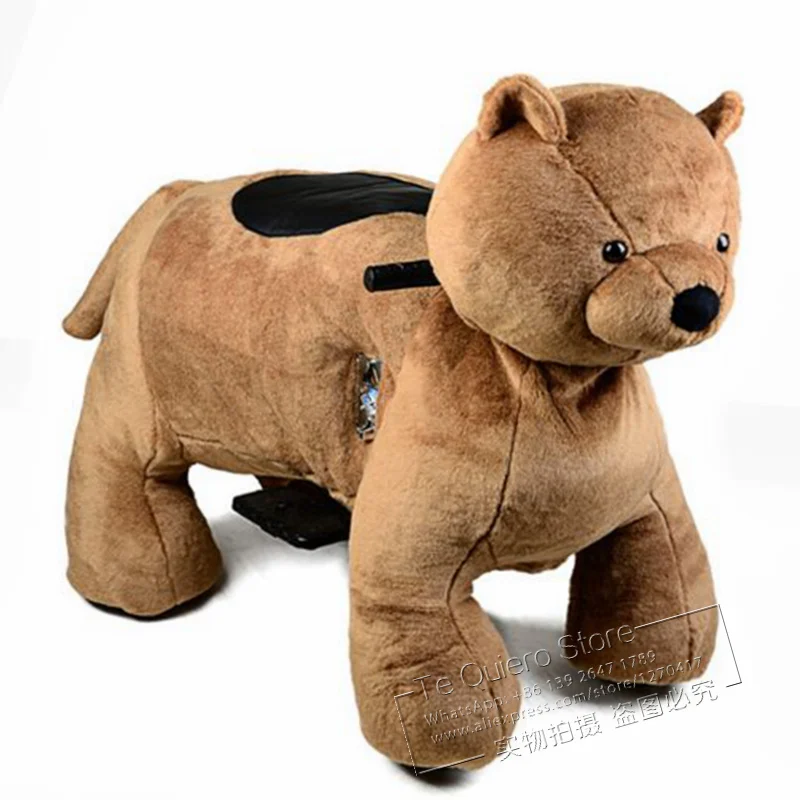 Playground Equipment Indoor Fairground Coin Operated Plush Toy Animal RC Electric Stuffed Bear Kiddie Rides For Rental Business
Playground Equipment Indoor Fairground Coin Operated Plush Toy Animal RC Electric Stuffed Bear Kiddie Rides For Rental Business