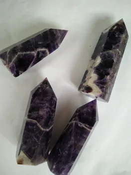 4 pieces3-4inch natural amethyst dream wand amethyst quartz crystal piont about 150-75g
4 pieces3-4inch natural amethyst dream wand amethyst quartz crystal piont about 150-75g
