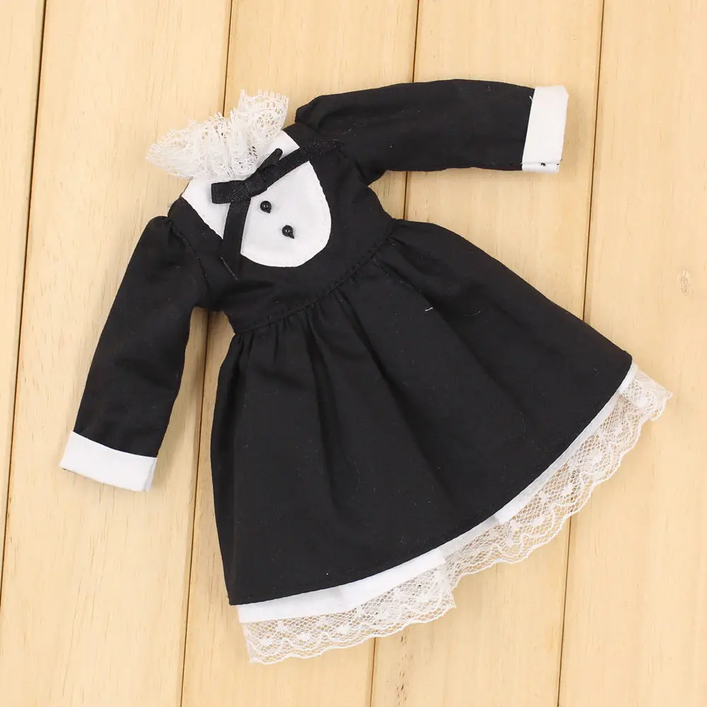 Blyth-doll-Maid-outfit-with-apron-and-socks-suit-for-1-6-doll-ICY-BJD-NEO