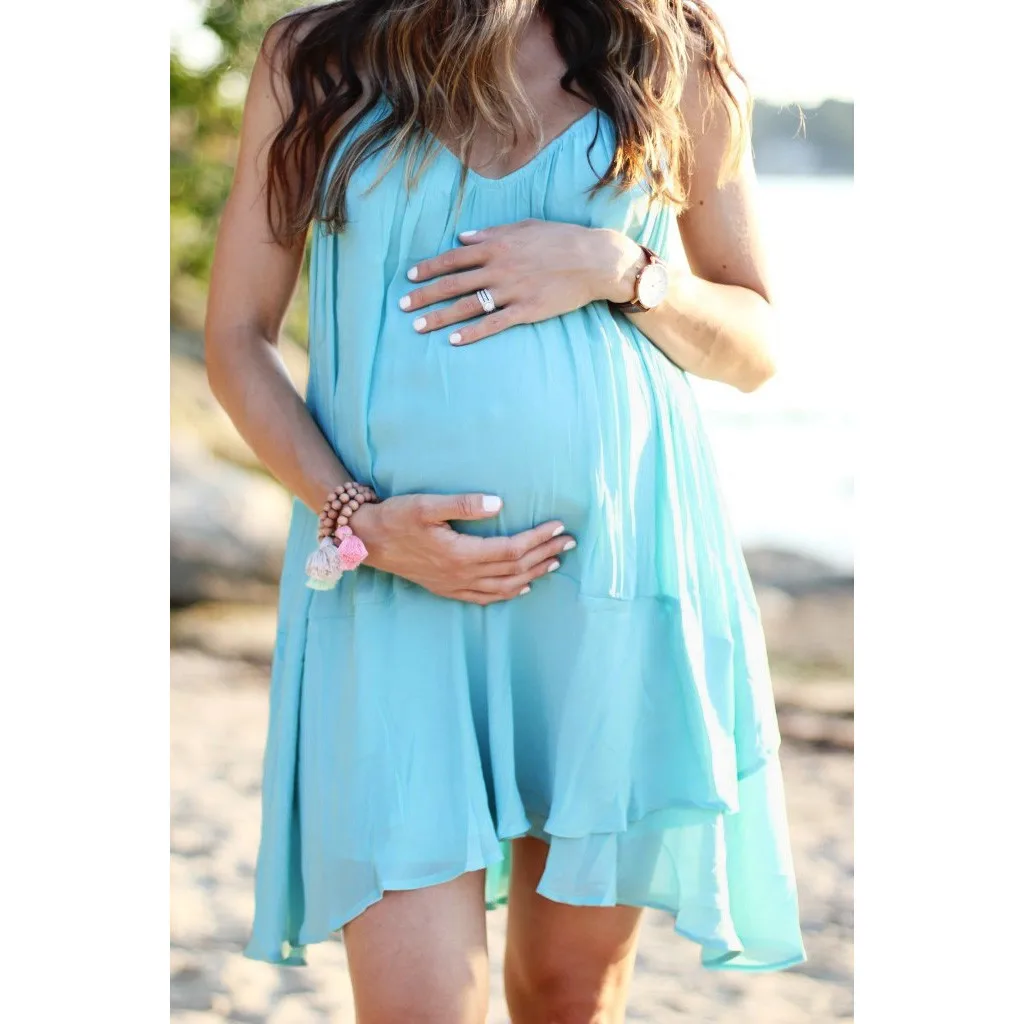Sexy Maternity Pregnancy Women's Dress Short Sleeve Solid Sundress vestidos premama embarazadas#g35
Sexy Maternity Pregnancy Women's Dress Short Sleeve Solid Sundress vestidos premama embarazadas#g35