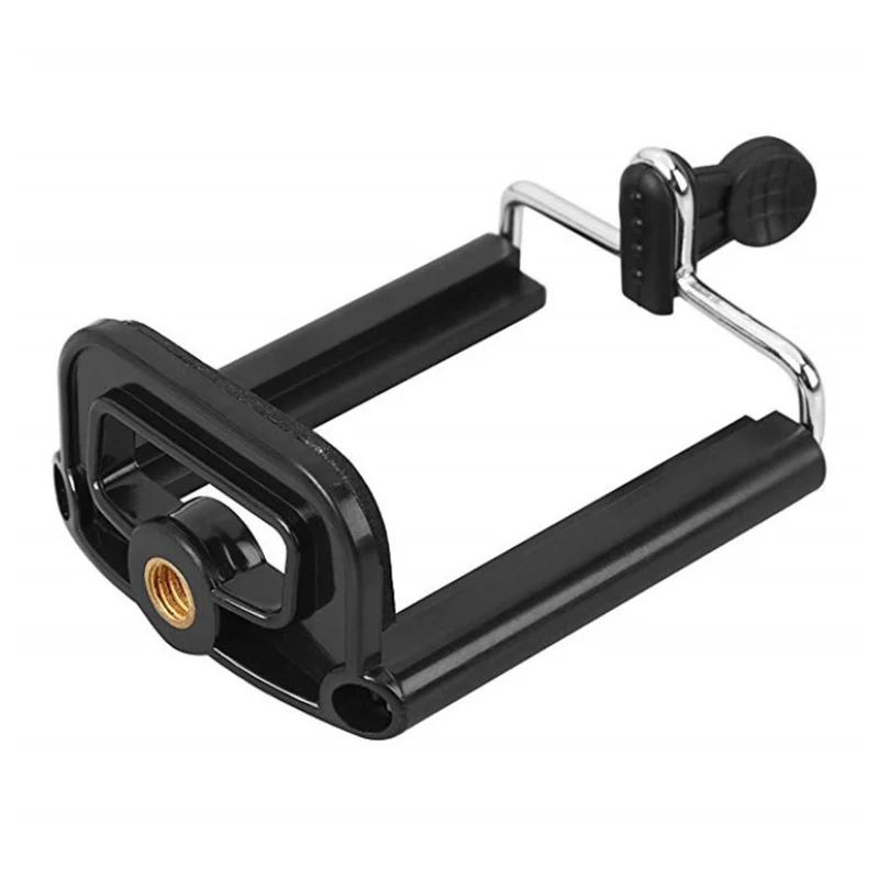 Universal Smartphone Clamp Tripod Bracket Stand Phone Clip Holder Camera Accessories Mount Monopod Black
Universal Smartphone Clamp Tripod Bracket Stand Phone Clip Holder Camera Accessories Mount Monopod Black