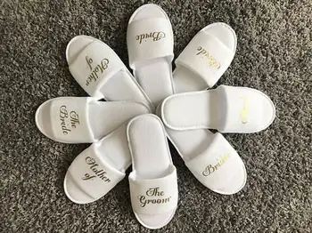 personalize titles wedding bridesmaid bride spa soft slippers maid of hoonor hen night Bachelorette party favors gifts
personalize titles wedding bridesmaid bride spa soft slippers maid of hoonor hen night Bachelorette party favors gifts