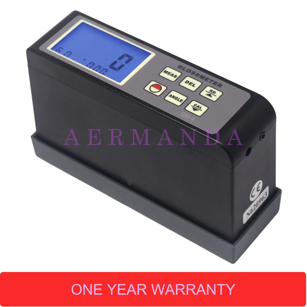Gloss Meter 45 Degree Measuring Angle 0.1-200 Gu GM-4 Integral Type digital gloss tester 254 Groups Data Memorized
Gloss Meter 45 Degree Measuring Angle 0.1-200 Gu GM-4 Integral Type digital gloss tester 254 Groups Data Memorized