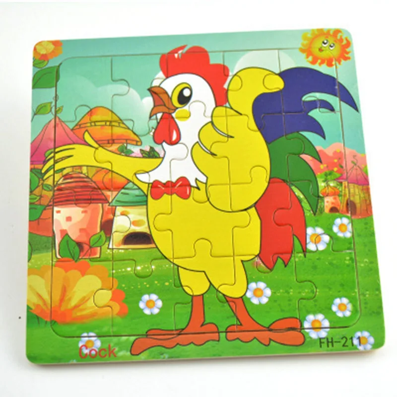 Education And Learning Puzzles Cock Wooden Jigsaw Toys Classic puzzles for children kids Enhancing children's creativity Toy
Education And Learning Puzzles Cock Wooden Jigsaw Toys Classic puzzles for children kids Enhancing children's creativity Toy