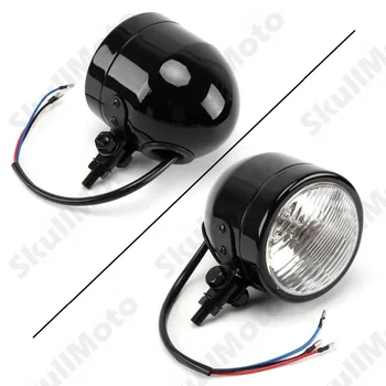 4 1/4" Black Motorbike Parts Retro Vintage Hi/Lo HeadLight Lamp For Harley Bobber Chopper SX650 Cafe Racer
4 1/4" Black Motorbike Parts Retro Vintage Hi/Lo HeadLight Lamp For Harley Bobber Chopper SX650 Cafe Racer