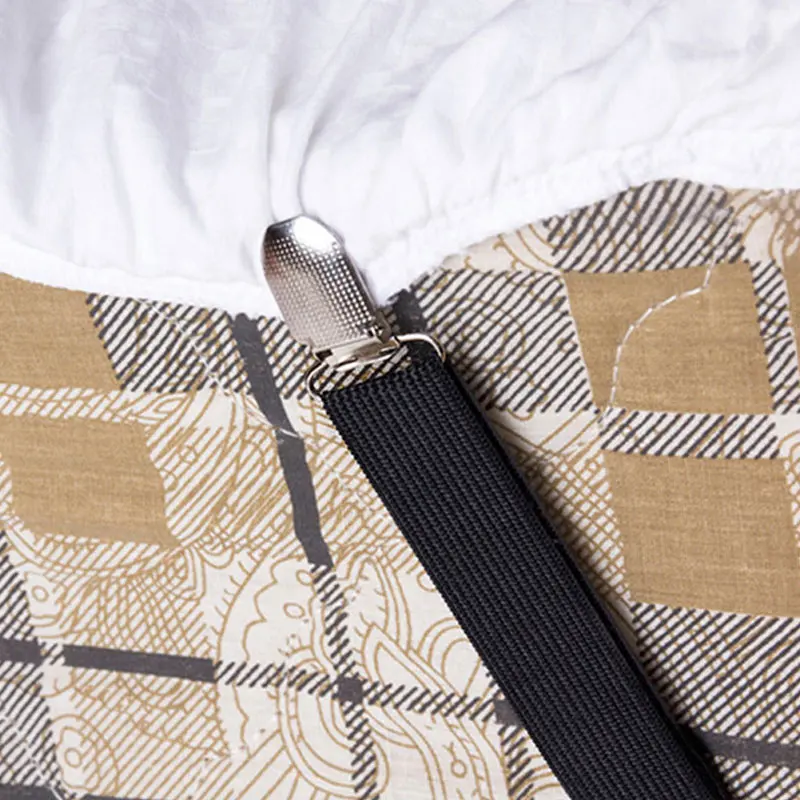 1 Set Crisscross Adjustable Bed Fitted Sheet Straps Suspenders Gripper Holder Fastener Clips Clippers Kit -Drop
1 Set Crisscross Adjustable Bed Fitted Sheet Straps Suspenders Gripper Holder Fastener Clips Clippers Kit -Drop