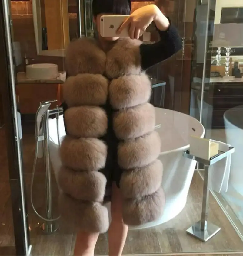 large size coats Fox fur imitation faux fur 2019 new fashion vest women's long genuine slimming fur coat S-3xl outerwear
large size coats Fox fur imitation faux fur 2019 new fashion vest women's long genuine slimming fur coat S-3xl outerwear