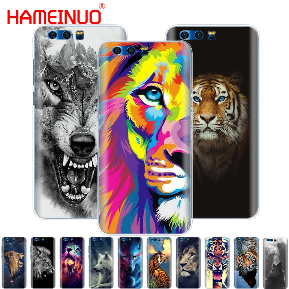 HAMEINUO Cover For Huawei Honor 9 and for Honor 9 lite lion tiger wolf animal print fashion Pattern
HAMEINUO Cover For Huawei Honor 9 and for Honor 9 lite lion tiger wolf animal print fashion Pattern