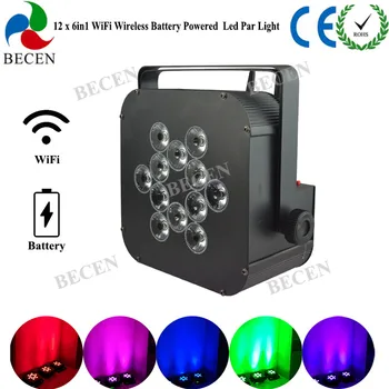 Hot 12x15w RGBWA UV 6in1 Battery Powered Led Par Light WIFI APP Control Led Flat Par DJ Lighting
Hot 12x15w RGBWA UV 6in1 Battery Powered Led Par Light WIFI APP Control Led Flat Par DJ Lighting