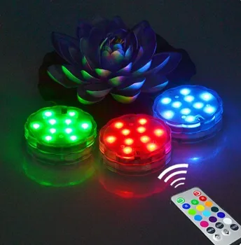 Remote Controlled 10 LED Submersible LED RGB Waterproof LED Light Battery Operated Wedding Xmas Party Vase Light
Remote Controlled 10 LED Submersible LED RGB Waterproof LED Light Battery Operated Wedding Xmas Party Vase Light