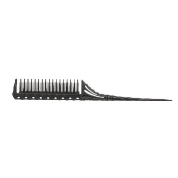 3-Row Teeth Teasing Comb Detangling Brush Rat Tail Comb Adding Volume Back Coming Hairdressing Combs
3-Row Teeth Teasing Comb Detangling Brush Rat Tail Comb Adding Volume Back Coming Hairdressing Combs
