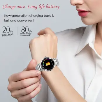 Female New H2 IP67 Waterproof Smart Bracelet Continuous Heart Rate Detection Physiological Reminder Magnetic Strap Watch
Female New H2 IP67 Waterproof Smart Bracelet Continuous Heart Rate Detection Physiological Reminder Magnetic Strap Watch
