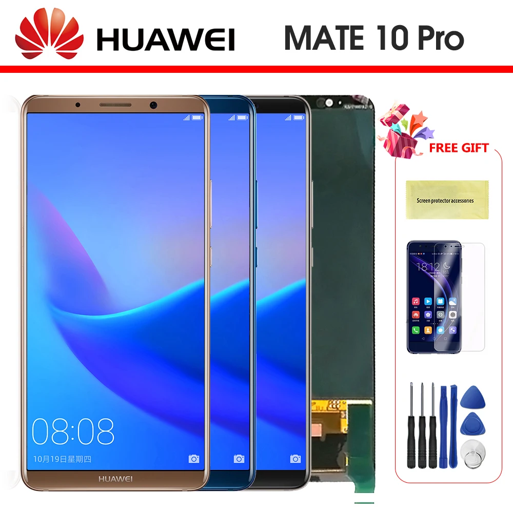 6.0"inch Mate 10 Pro LCD Screen Display + Touch Digitizer For Huawei Mate 10 Pro Display Replacement With Frame
6.0"inch Mate 10 Pro LCD Screen Display + Touch Digitizer For Huawei Mate 10 Pro Display Replacement With Frame