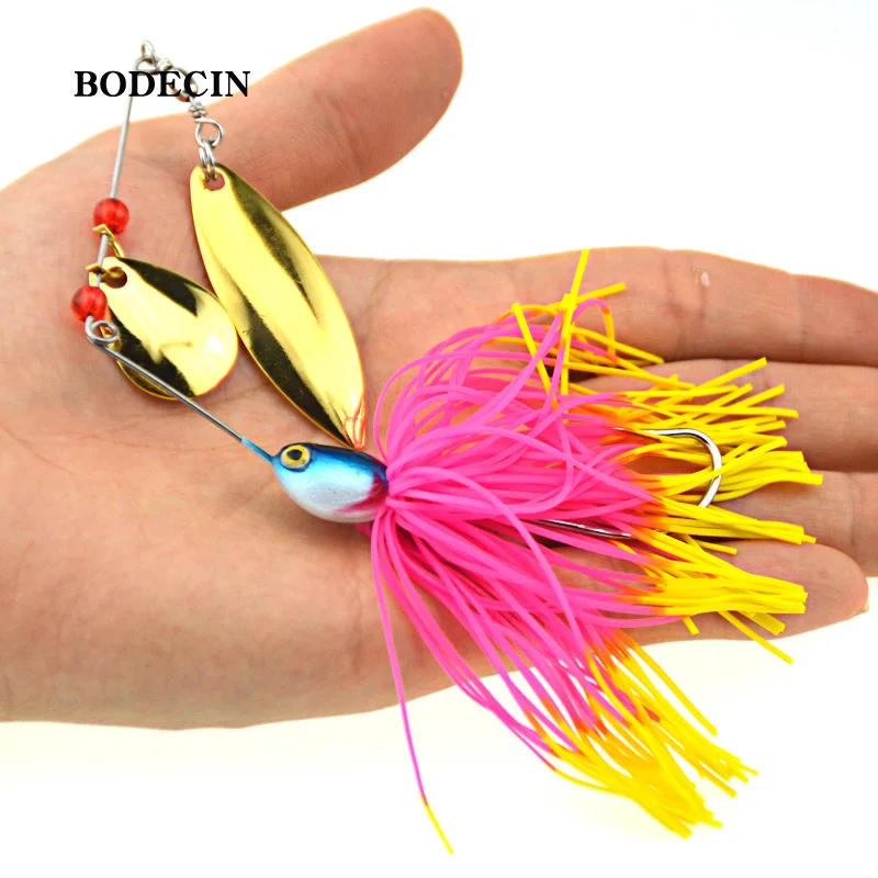 1PS Fishing Lure Wobblers Lures Wobbler Spinners Spoon Bait For Pike Peche Tackle All Artificial Baits Metal Sequins Spinnerbait (3)