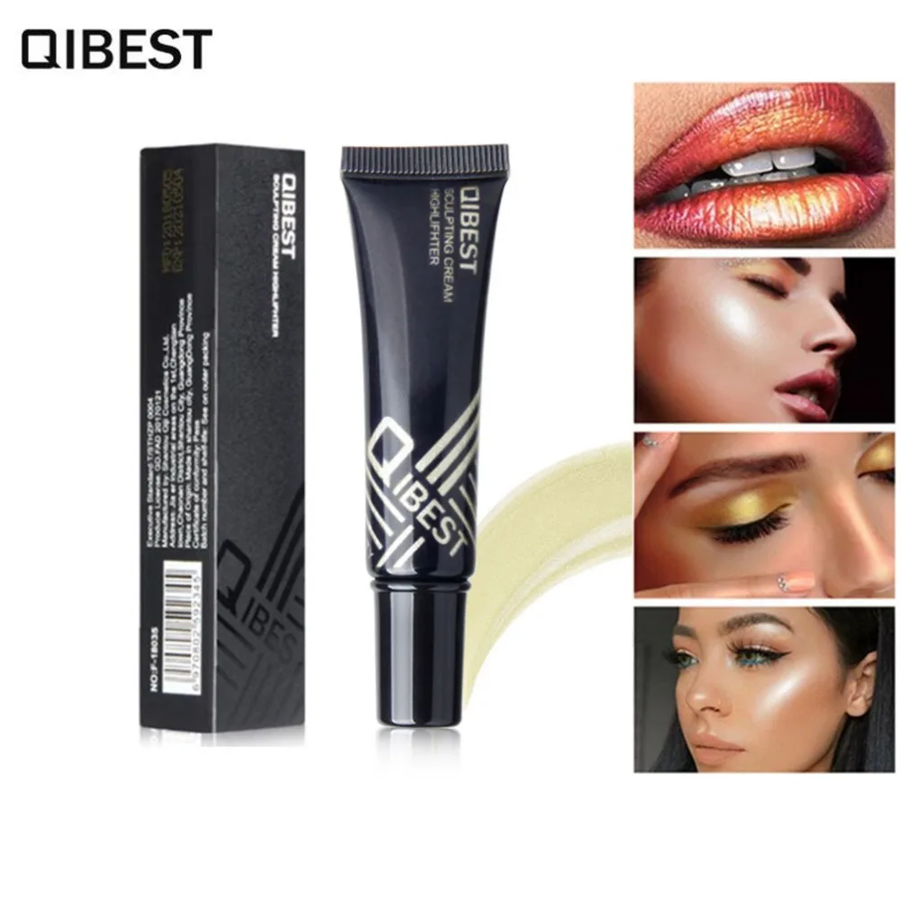 QIBEST Brand Newest Makeup liquid Highlighter Brighten Face Eye Bronzer Shimmer Shine Base Contour Cream Facial Lasting lip Glow
QIBEST Brand Newest Makeup liquid Highlighter Brighten Face Eye Bronzer Shimmer Shine Base Contour Cream Facial Lasting lip Glow